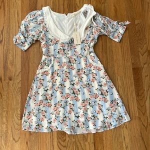 Da most precious FLL floral mini dress! Brand new!
